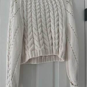 NWT Free People Cable Knit Sweater